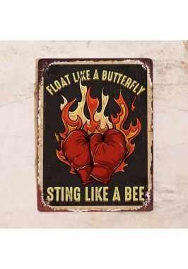 Табличка Sting like a bee. Купить Табличка Sting like a bee. Купить