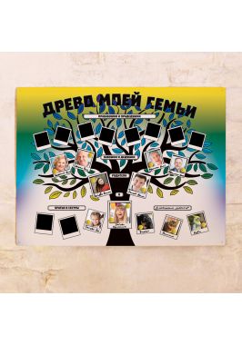 Магнитная доска Семейное древо Магнитная доска Семейное древо