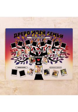 Магнитная доска Семейное древо