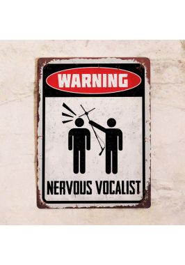 Nervous vocalist Nervous vocalist