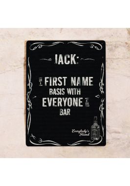 Табличка для бара Jack Табличка для бара Jack