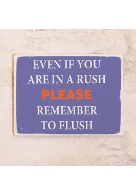 Табличка для туалета не забывай Табличка для туалета не забывай