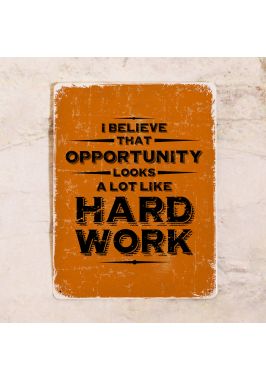 Мотивирующая табличка Opportunity Мотивирующая табличка Opportunity