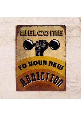 Металлический постер New Addiction Металлический постер New Addiction